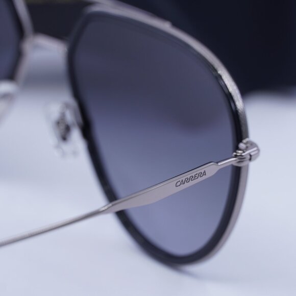 CARRERA 295/S 0807 9O Aviator Sunglasses - Black/Dark grey gradient - Picture 6 of 10
